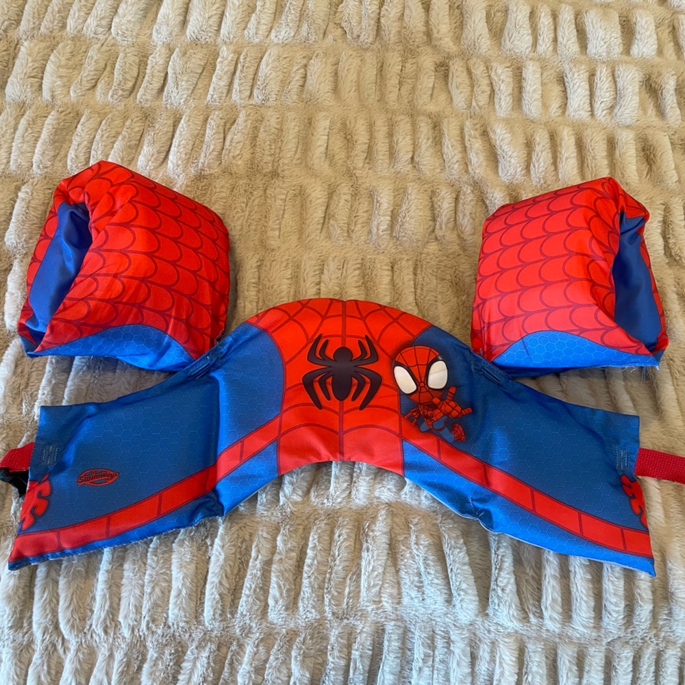 Spiderman swim floatation vest
